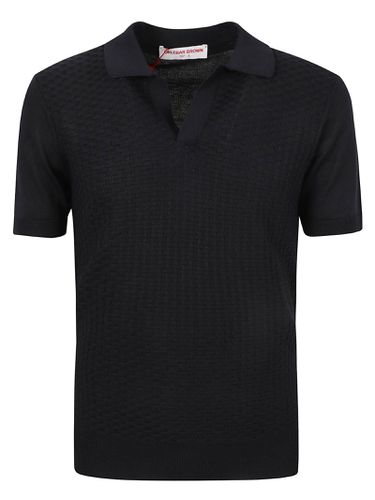 Horton Tile Knit Polo Shirt - Orlebar Brown - Modalova
