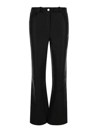 Wide Trousers In Leather Woman - ARMA - Modalova