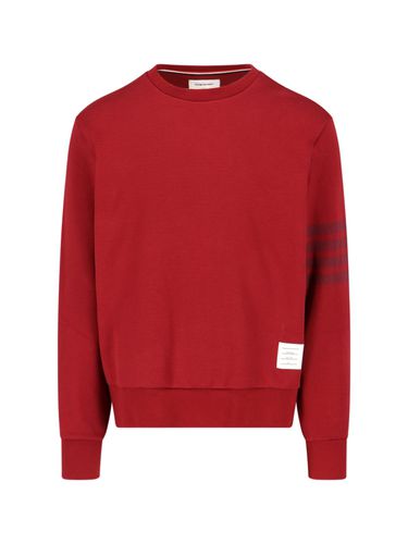 Cotton Crew-neck Sweatshirt - Thom Browne - Modalova