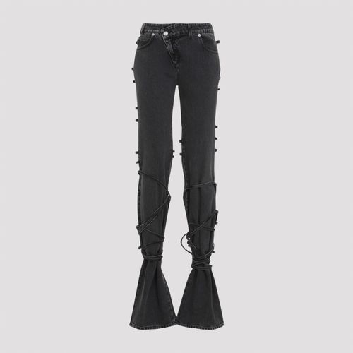 Alexander McQueen Tied Jeans - Alexander McQueen - Modalova