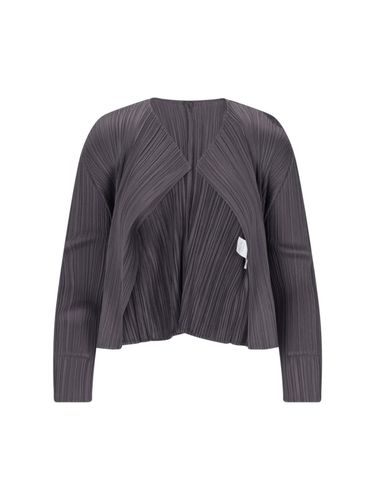 Monthly Colors September Pleated Cardigan - Pleats Please Issey Miyake - Modalova