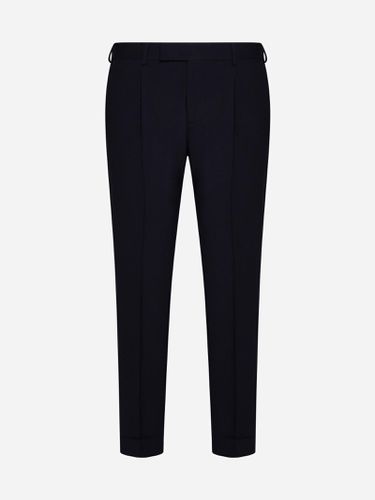 Rebel Stretch Wool Trousers - PT Torino - Modalova