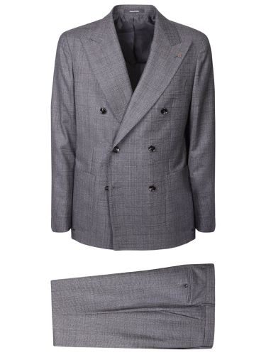 Tagliatore Vesuvio Grey Suit - Tagliatore - Modalova