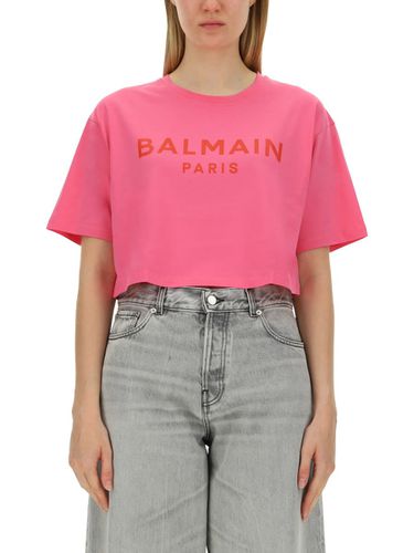 Balmain T-shirt With Logo - Balmain - Modalova