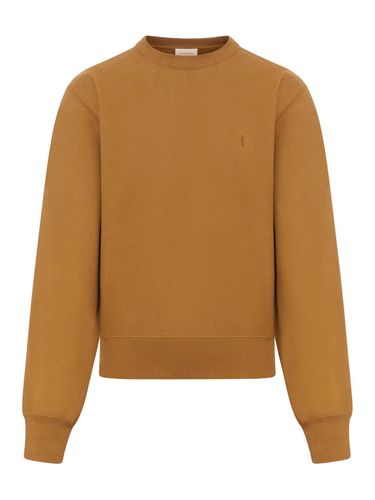 Cassandre Crew Neck Sweatshirt - Saint Laurent - Modalova