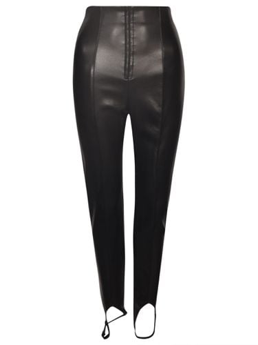 High-waist Cropped Zipped Leggings - Philosophy di Lorenzo Serafini - Modalova