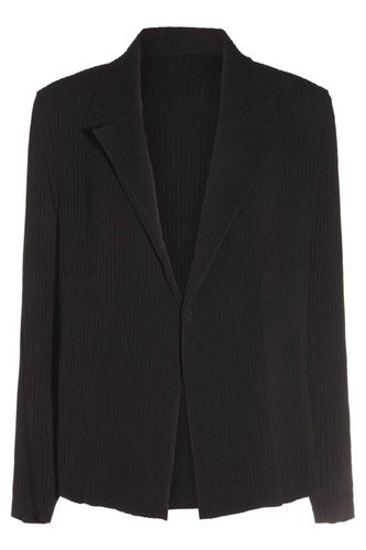 Hatching Pleats Tailored Blazer - Issey Miyake - Modalova