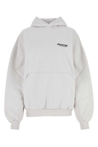 Balenciaga Chalk Cotton Sweatshirt - Balenciaga - Modalova