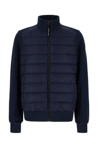 Blu Navy Cotton Cardigan - Canada Goose - Modalova