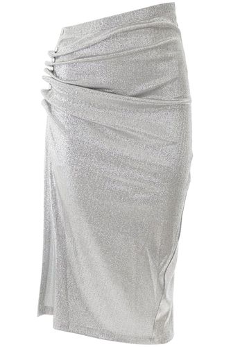 Lurex Midi Skirt - Paco Rabanne - Modalova