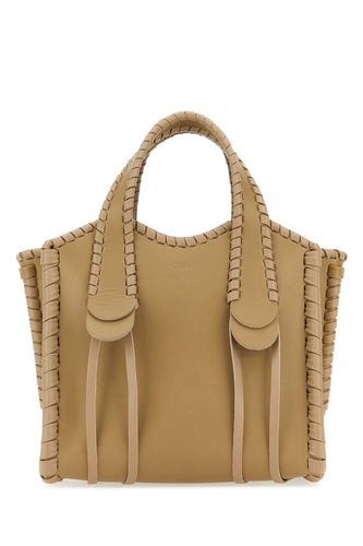 Cappuccino Leather Small Mony Handbag - Chloé - Modalova