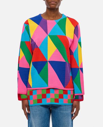 Double Layer Pattern Sweater - Comme des Garçons - Modalova