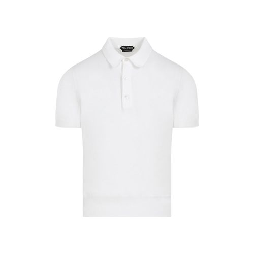 Short-sleeved Straight-hem Polo Shirt - Tom Ford - Modalova