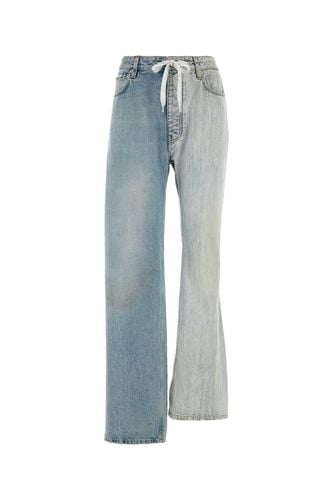 Two-tone Denim Fifty-fifty Jeans - Balenciaga - Modalova