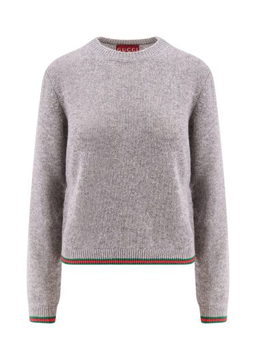 Gucci Striped Hem Knit Sweater - Gucci - Modalova