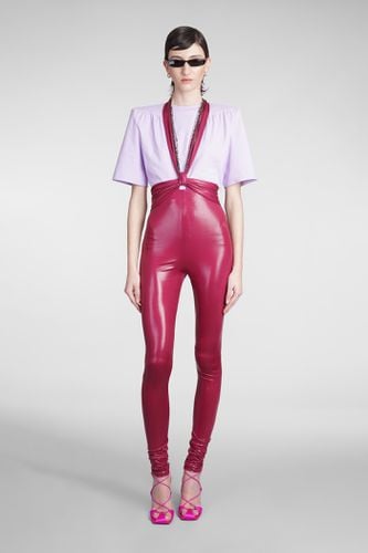 Wine Jersey Ruby Pants - The Attico - Modalova