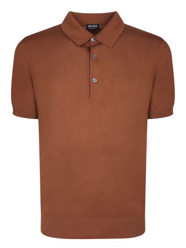 Premium Cotton Polo Shirt - Zegna - Modalova