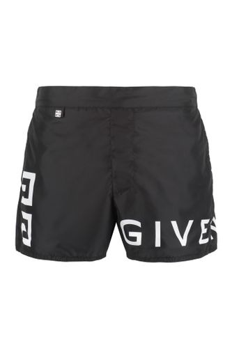 Givenchy Logo Print Swim Shorts - Givenchy - Modalova