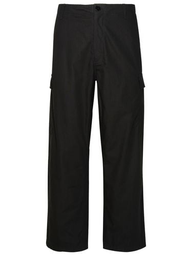 Kenzo Cargo Pants In Black Cotton - Kenzo - Modalova