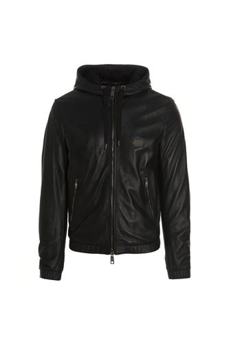 Dg Essential Hooded Jacket - Dolce & Gabbana - Modalova