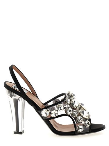 Moschino Maxi Crystal Slingbacks - Moschino - Modalova