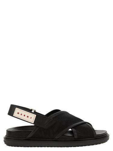 Marni Leather Fussbett - Marni - Modalova