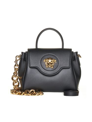 Versace La Medusa Small Leather Bag - Versace - Modalova