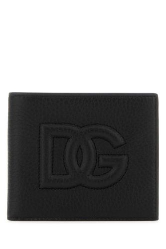 Black Leather Wallet - Dolce & Gabbana - Modalova