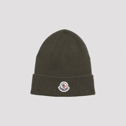 Moncler Wool Beanie - Moncler - Modalova