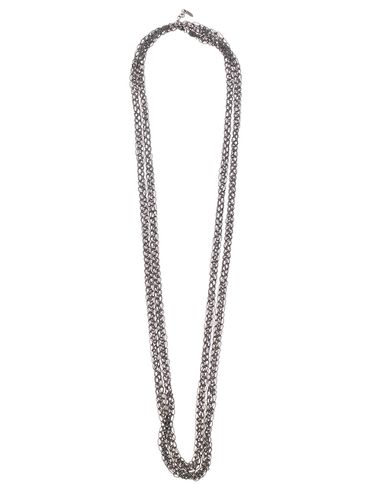 Precious Loops Grey Necklace In Brass Woman - Brunello Cucinelli - Modalova