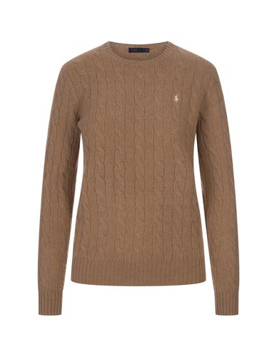 Camel Mél Collection Wool And Cashmere Braided Sweater - Ralph Lauren - Modalova