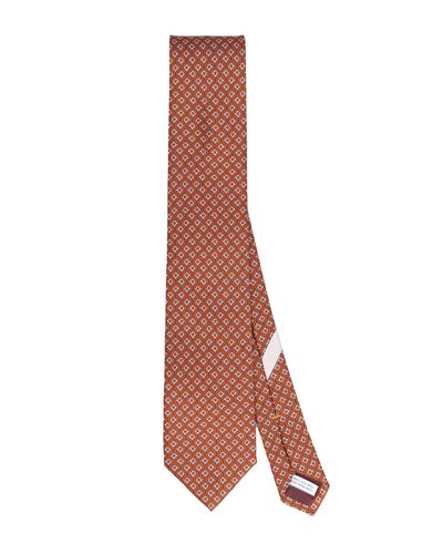 Salvatore Ferragamo Ties Brown - Ferragamo - Modalova