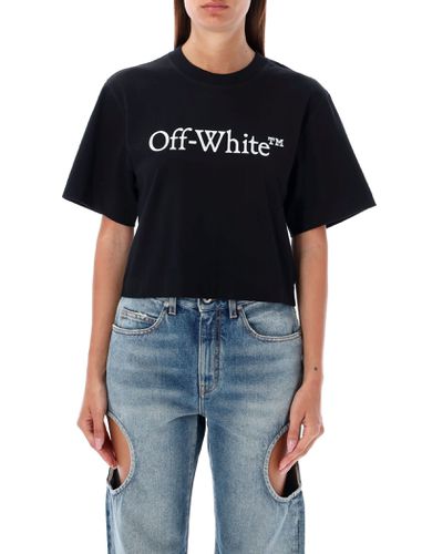 Off-White Big Logo Cropped T-shirt - Off-White - Modalova
