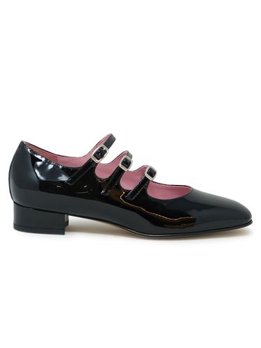 Paris Black Patent Leather Ballet Shoes - Carel - Modalova