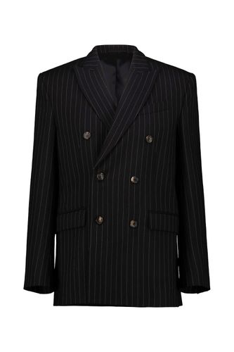 WARDROBE. NYC Double-breasted Pinstripe Blazer - WARDROBE.NYC - Modalova