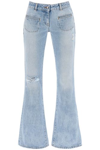 Low-rise Waist Bootcut Jeans - Palm Angels - Modalova