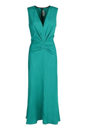 Victoria Beckham Midi Viscose Dress - Victoria Beckham - Modalova