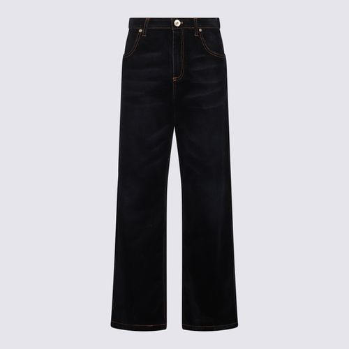 Dark Cotton Denim Jeans - Eleventy - Modalova