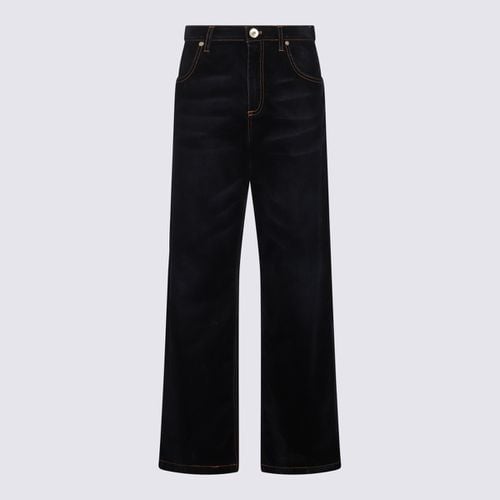 Dark Cotton Denim Jeans - Eleventy - Modalova