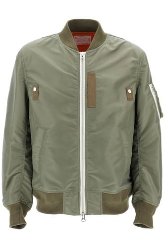 Sacai Nylon Bomber Jacket - Sacai - Modalova