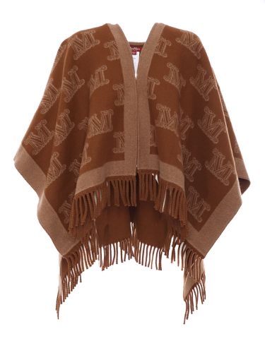 Max Mara Studio Tobacco Poncho - Max Mara Studio - Modalova