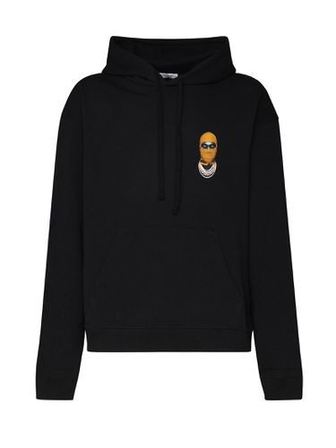 Hoodie Small Mask Print - ih nom uh nit - Modalova