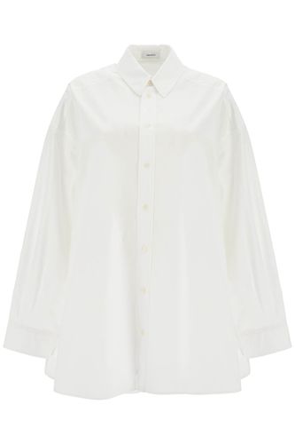 WARDROBE. NYC Mini Shirt Dress With Button Closure - WARDROBE.NYC - Modalova