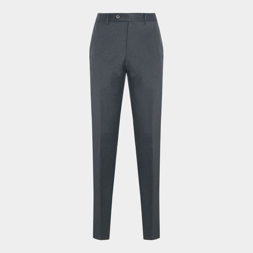 Dark Grey Virgin Wool Blend Stretch Jogger Pants - PT Torino - Modalova