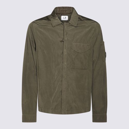 C. P. Company Dark Green Shirt - C.P. Company - Modalova