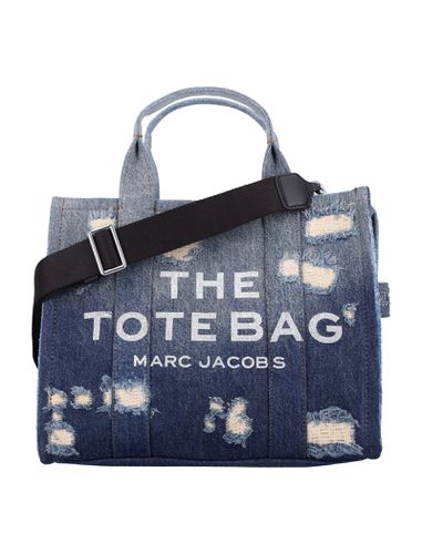 The Rip And Repair Denim Medium Tote Bag - Marc Jacobs - Modalova