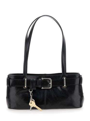 Brocle Shoulder Bag With Belt And Pendant Key Details In Leather Woman - OSOI - Modalova