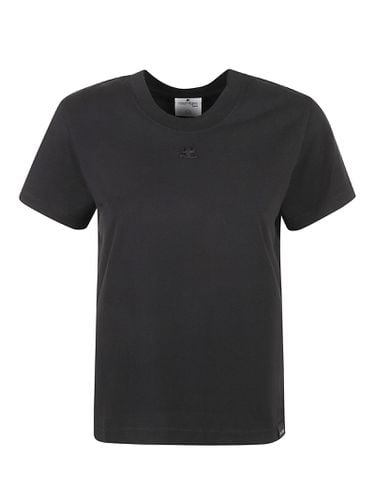 Courrèges Round Neck T-shirt - Courrèges - Modalova