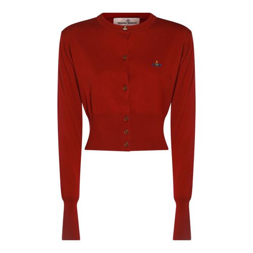 Orb Embroidered Knit Cardigan - Vivienne Westwood - Modalova