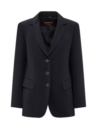 Single-breasted Long-sleeved Blazer - Max Mara Studio - Modalova